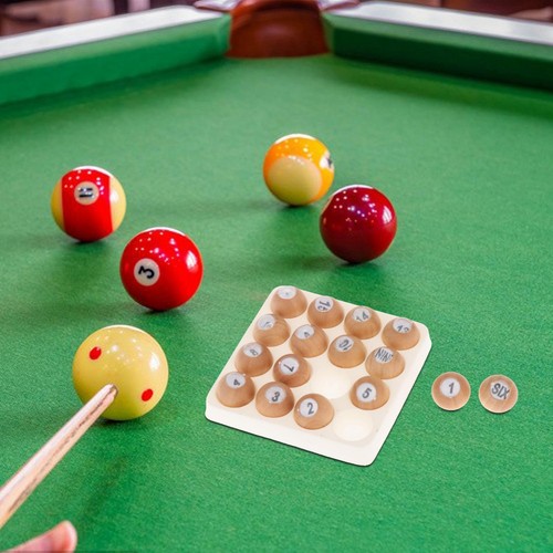 Wooden tally ball - wooden,