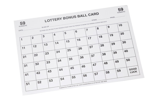 Bonus ball card lottery - -,