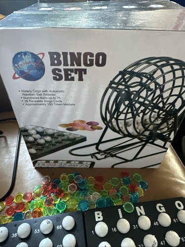 Bin bingo game - wire, cage