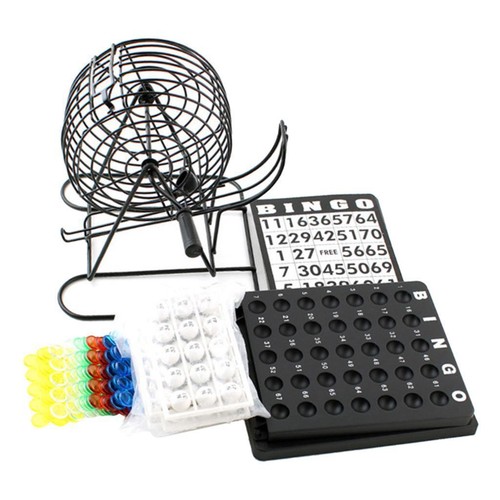 Bingo lottery cage board - cage,